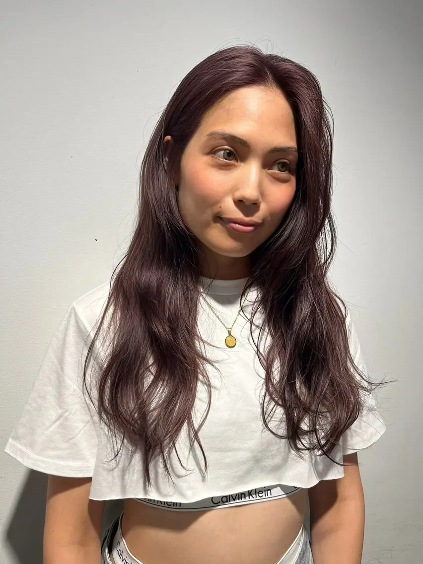 ロング ヘアカラー ルナᯓ☆/ ブリーチモデル募集中のヘアスタイル