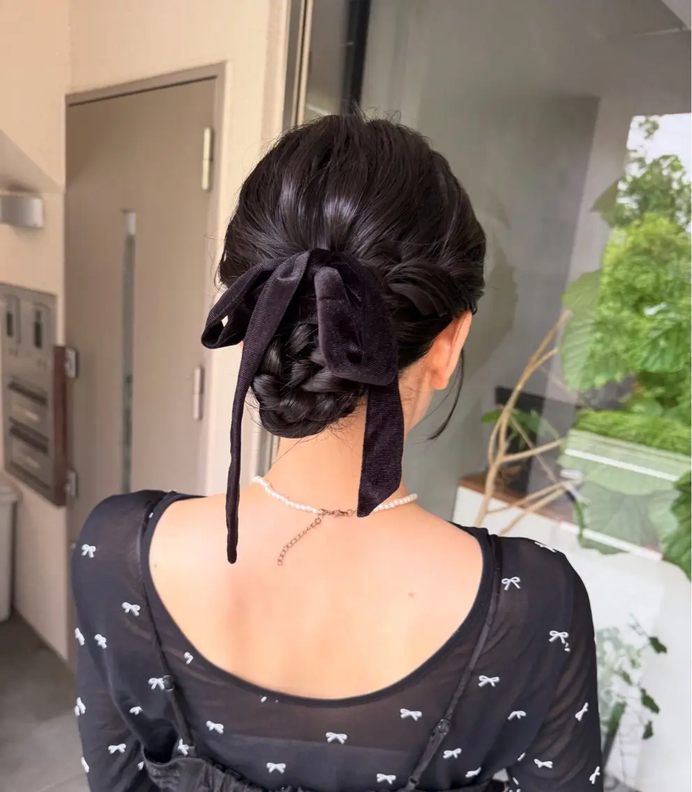 ヘアアレンジ ヘアセット sakura カットモデル募集💖のヘアスタイル