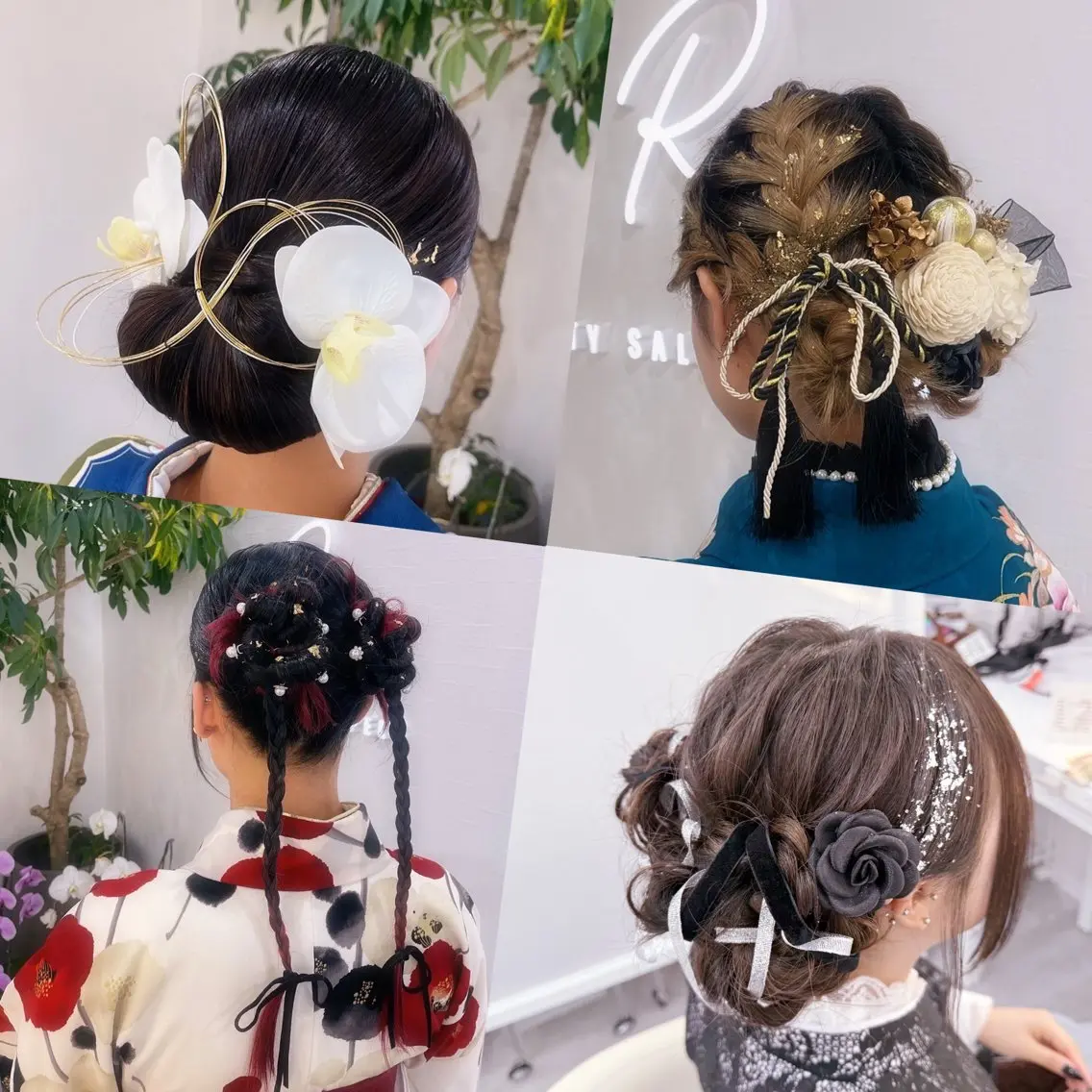 ヘアアレンジ ヘアセット 🤍AIRA🤍のヘアスタイル