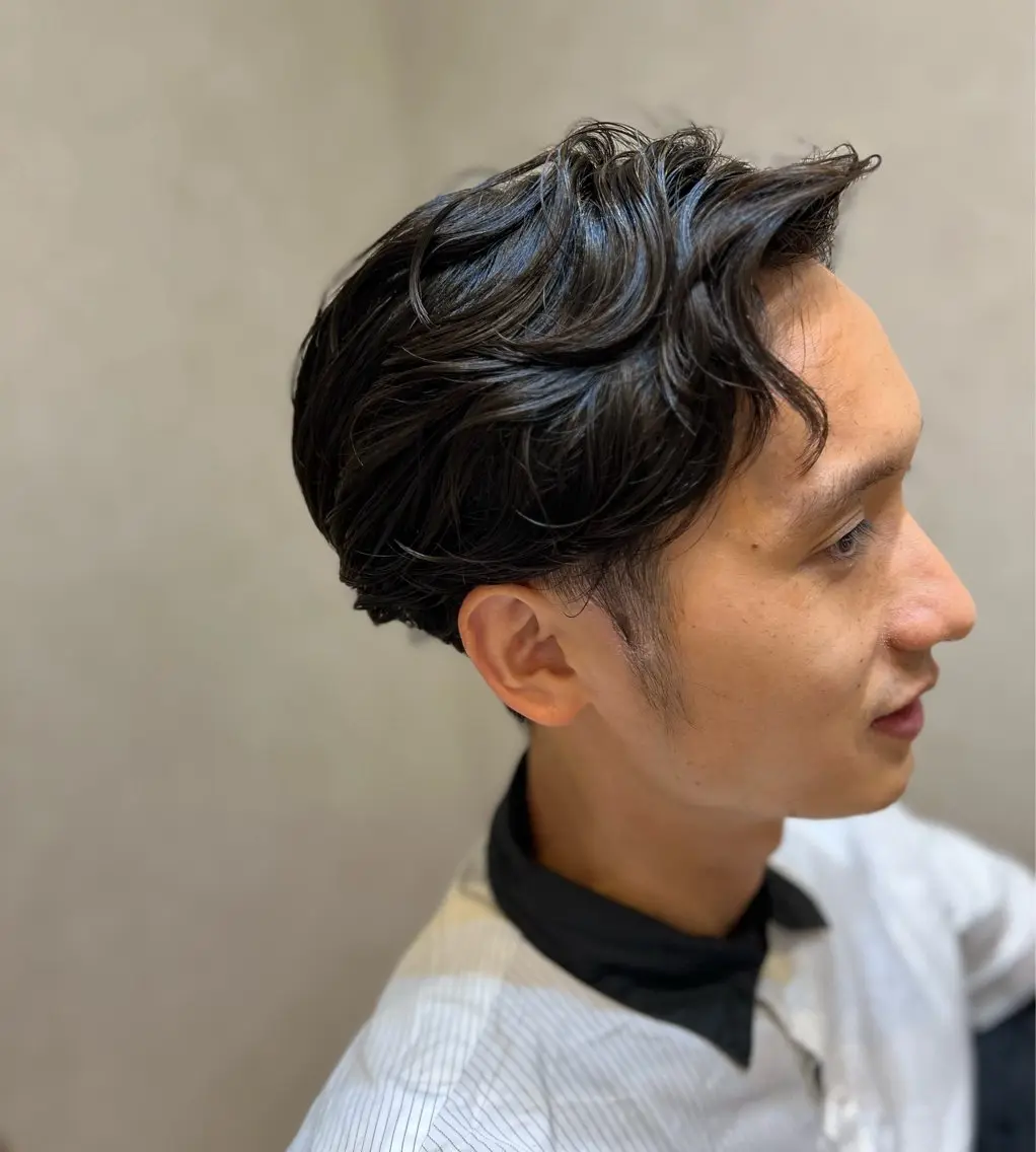 パーマ メンズ カット パーマ "今"だけでない美髪 KOTOMIのヘアスタイル