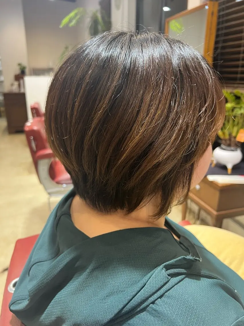 ショート 福島 滉希のヘアスタイル
