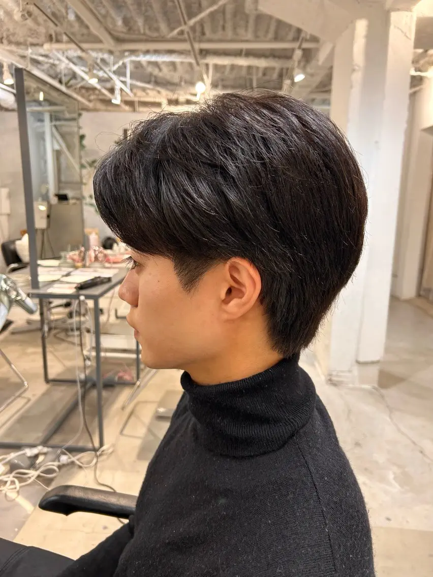 パーマ メンズ メンズ清潔感のプロ 💈メンズパーマ藤田のヘアスタイル