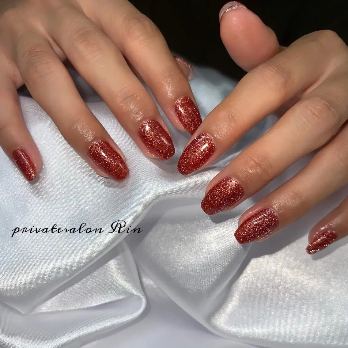 ネイル フラッシュネイル ハンドネイル private salon Rinのネイルデザイン