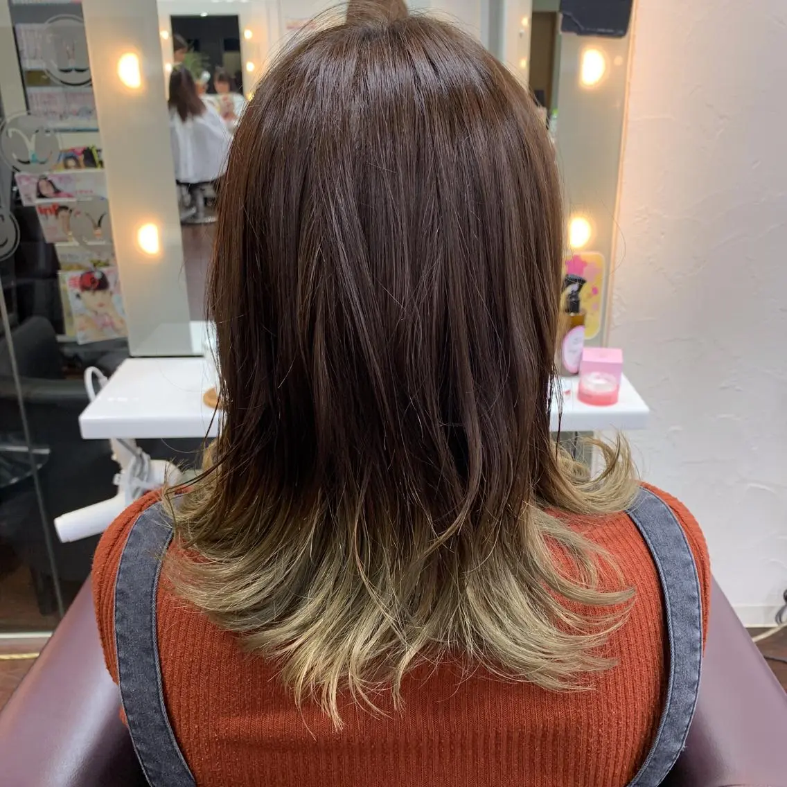 ミディアム カラー 髪質改善カラー🦋 田村のヘアスタイル
