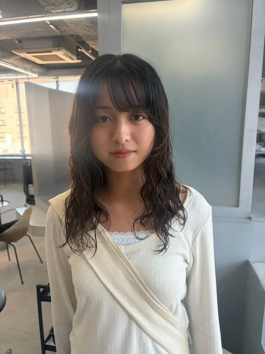 パーマの写真