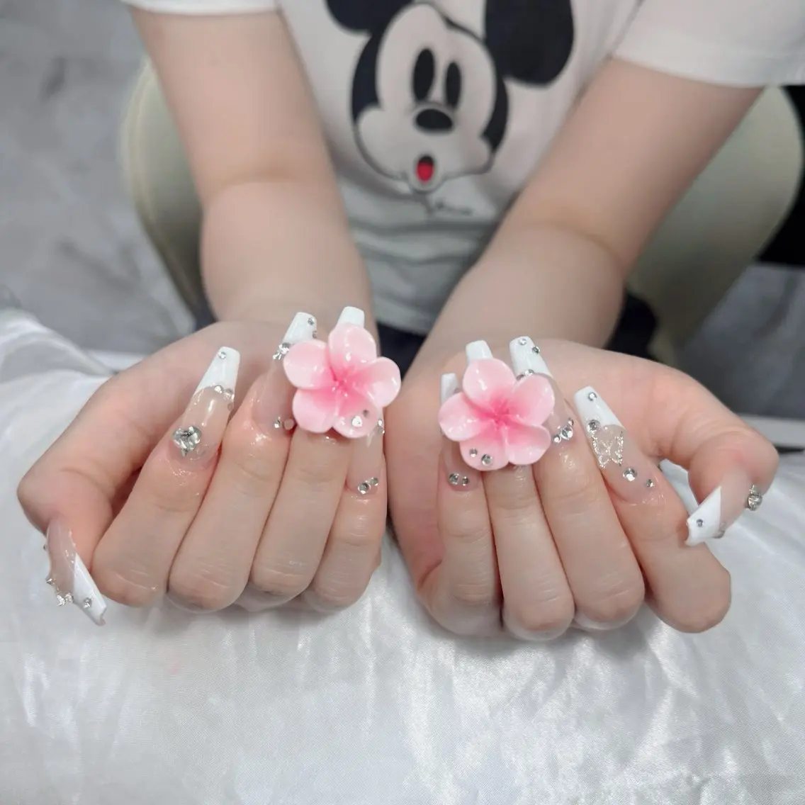 ネイル アートネイル フレンチネイル ジェルネイル 韓国ネイル マグネットネイル Lenie Nail Salonのネイルデザイン