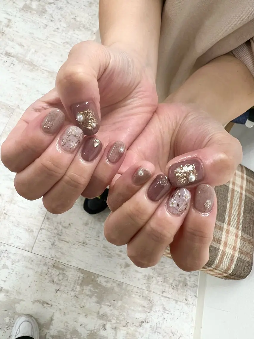 ネイル 吉田 里菜のネイルデザイン