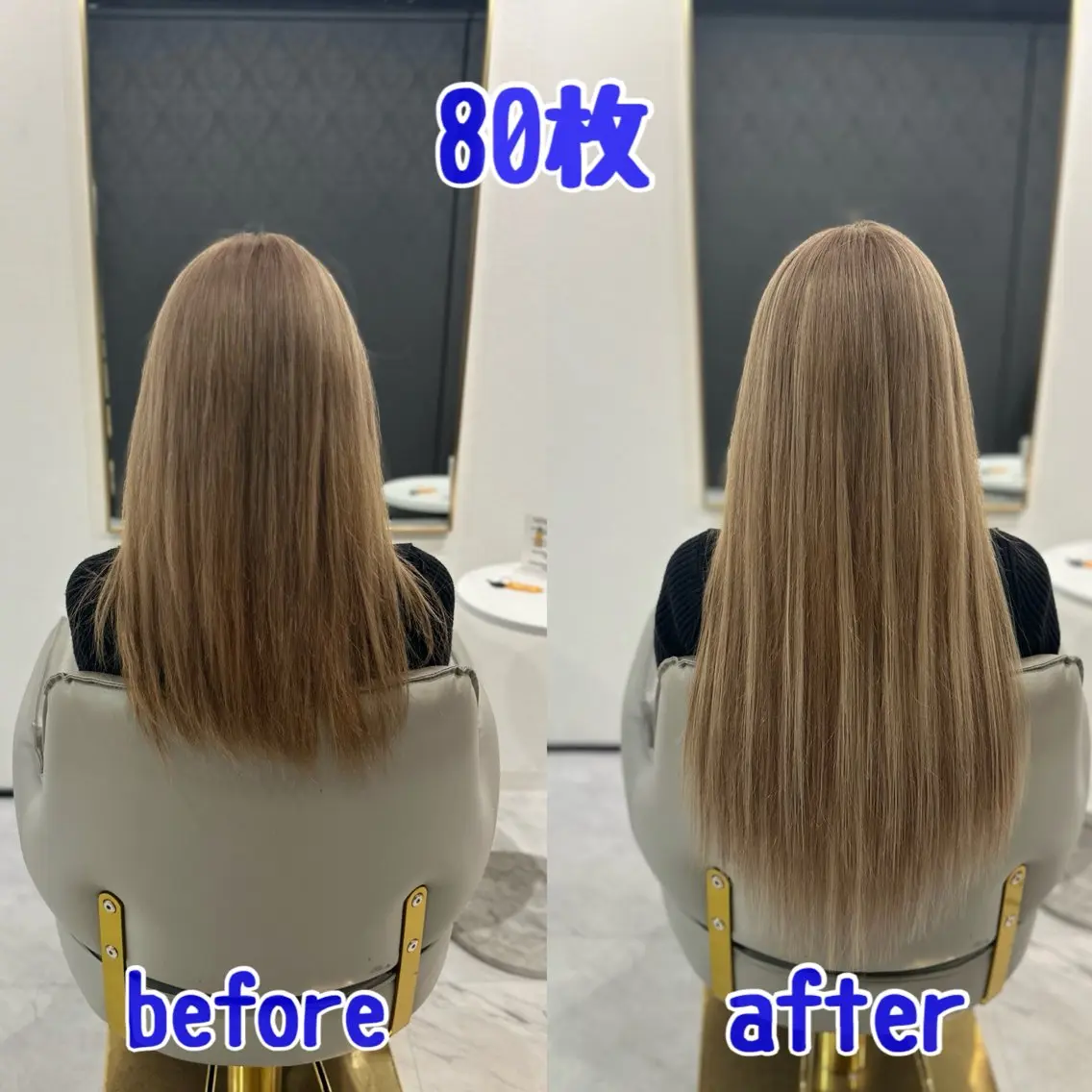 ロング エクステ シールエクステAOI 🫧🩵NEOBOXのヘアスタイル