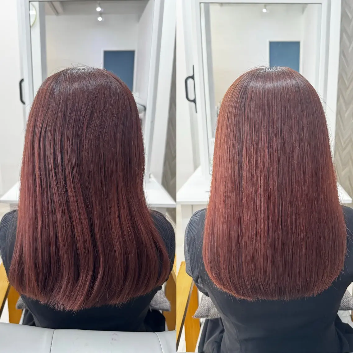 ロング 縮毛矯正 武田 つぐみのヘアスタイル