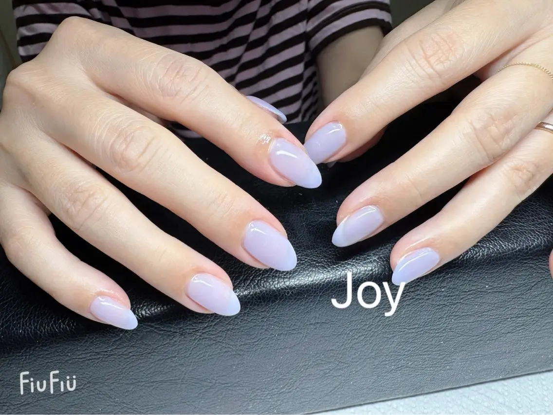 ネイル ジェルネイル ワンカラーネイル シンプルネイル Nail Salon JOYのネイルデザイン
