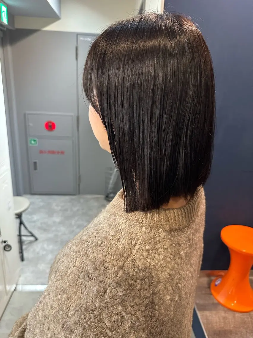 ショート カラー ボブ 似合わせカット 小顔カット 平日オススメ✨ コスパ&タイパ✨山下のヘアスタイル
