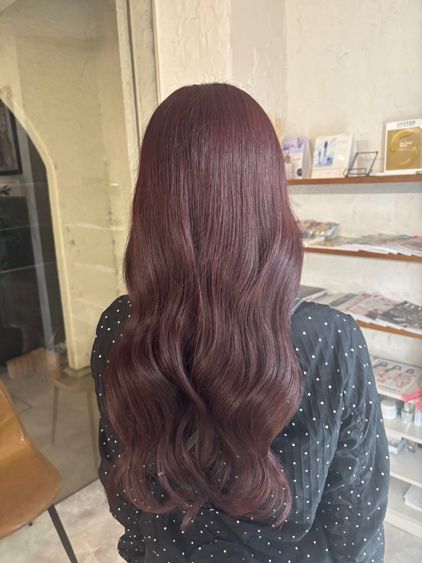 ロング カラー カット ヘアカラー rin : modaのヘアスタイル