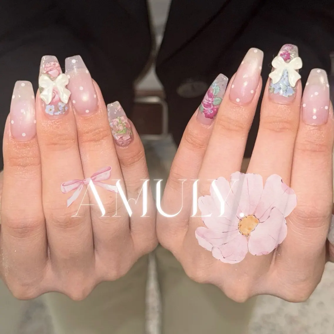 ネイル ハンドネイル Amuly. Narumiのネイルデザイン