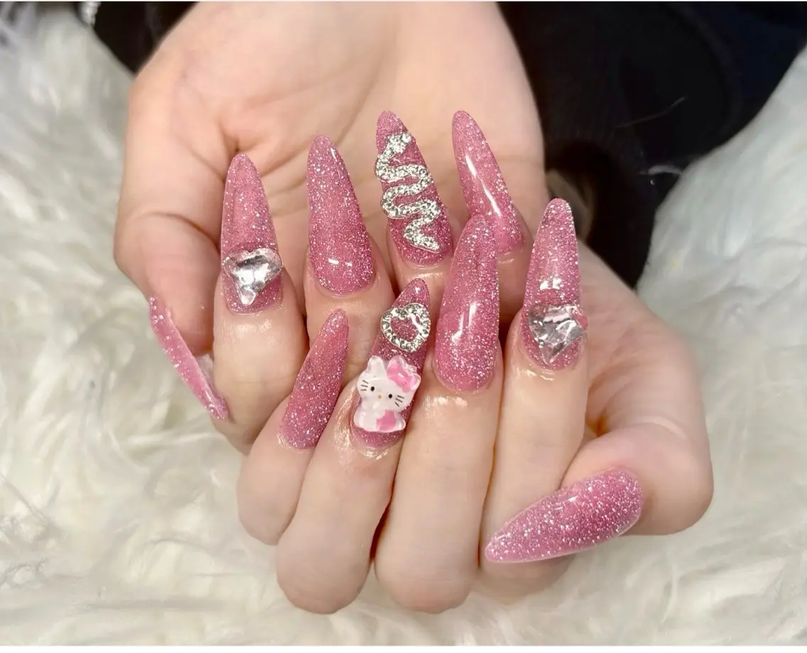 ネイル フットネイル フレンチネイル グラデーション 韓国ネイル マグネットネイル ハンドネイル nail mayのネイルデザイン