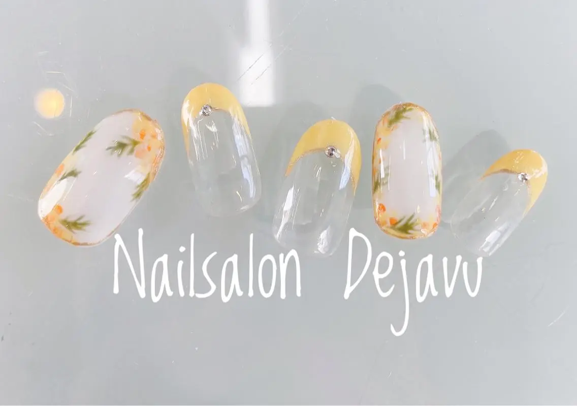 ネイル アートネイル 春ネイル ハンドネイル Nailsalon Dejavuのネイルデザイン