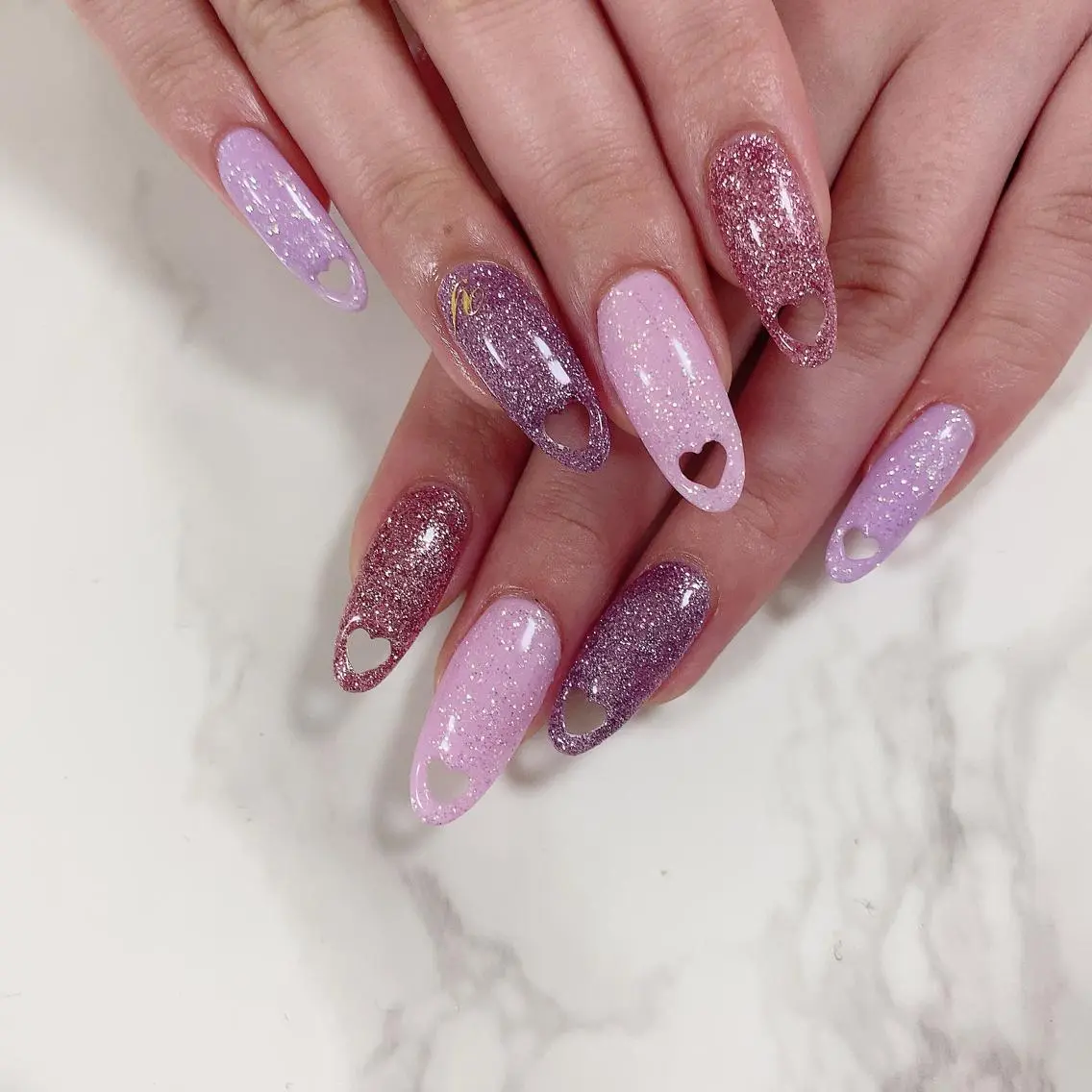 ネイル ハート SOL NAILのネイルデザイン
