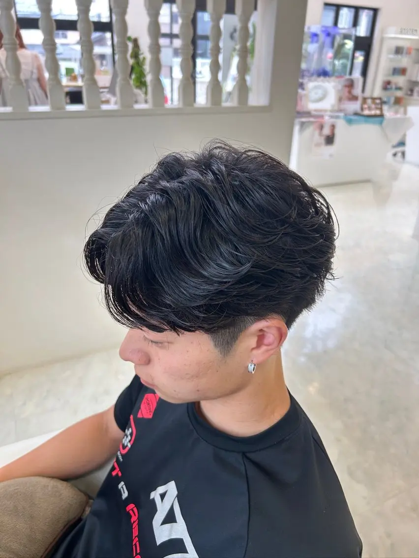 メンズカット✖︎パーマの写真