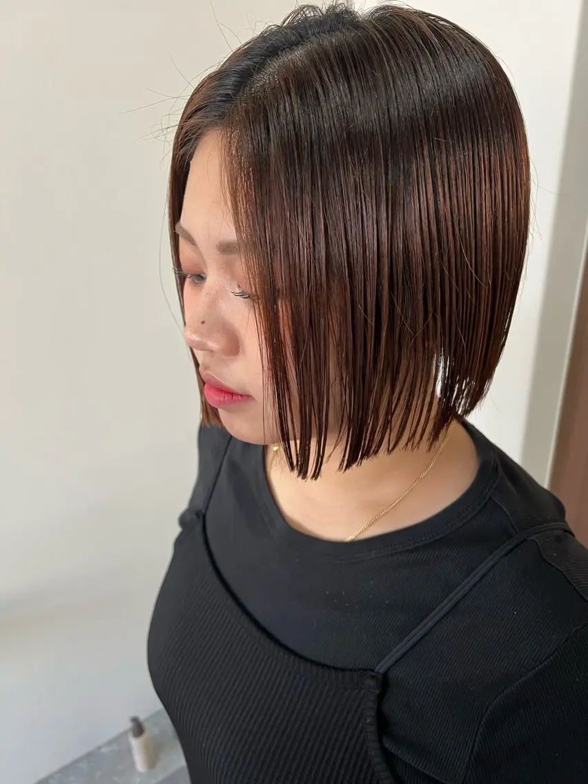 ショート ボブ fielu KANAEのヘアスタイル