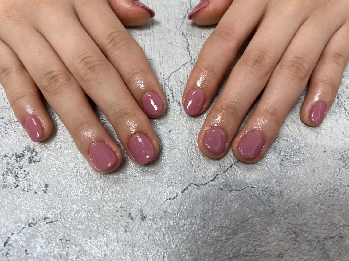 ネイル ピンク ハンドネイル mogunail &blowのネイルデザイン