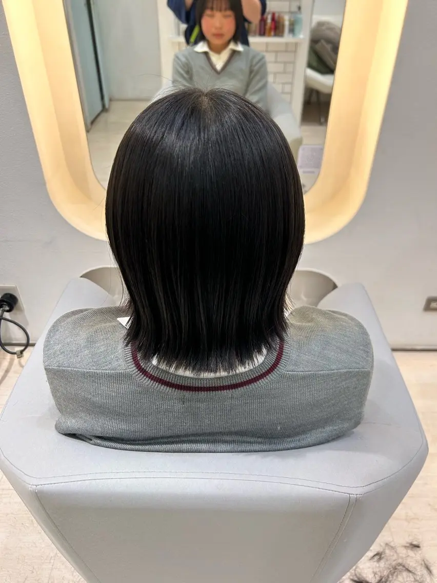 ✂️切りっぱなしボブ✂️【平日17時以降】の写真