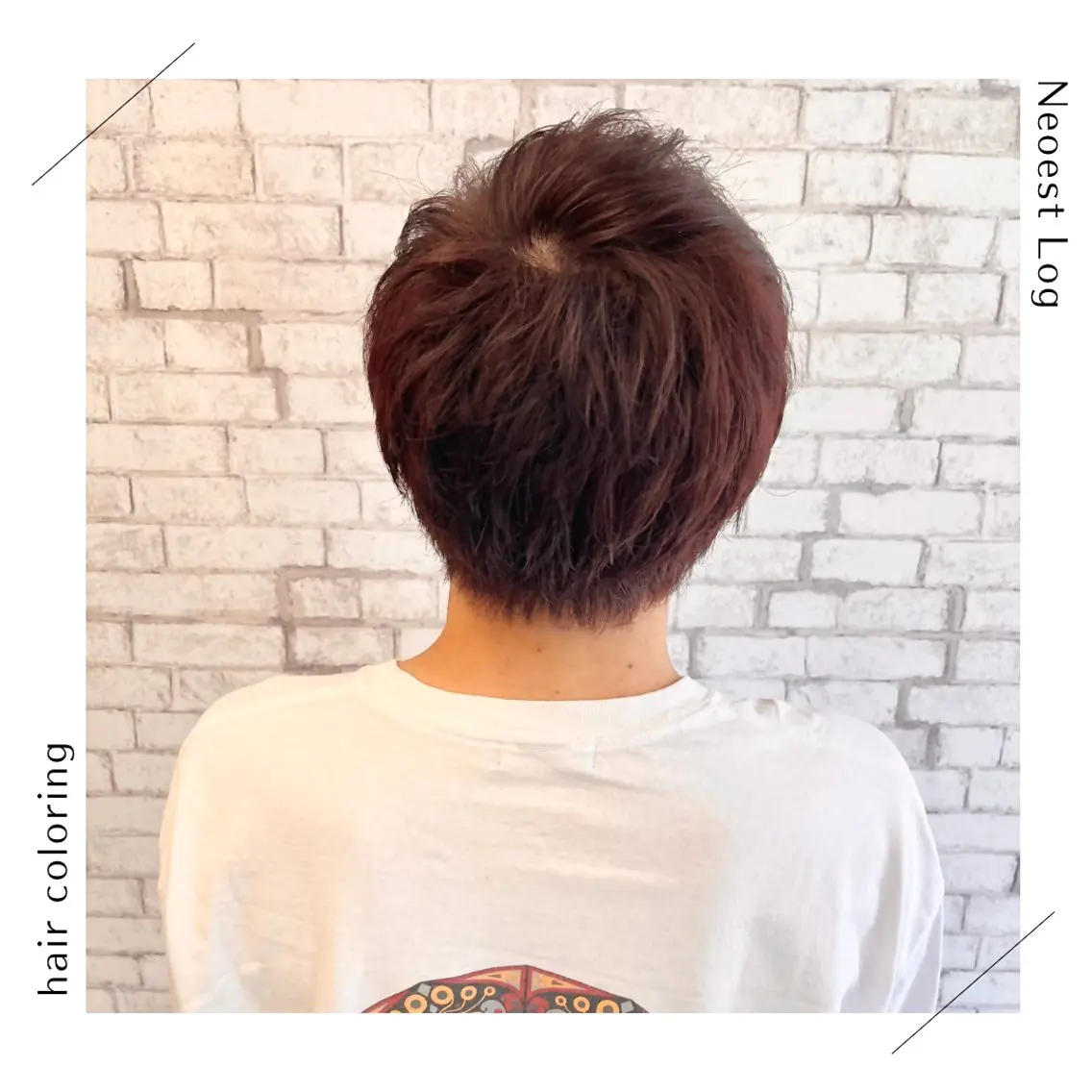 カラー 荒川 鈴菜のヘアスタイル