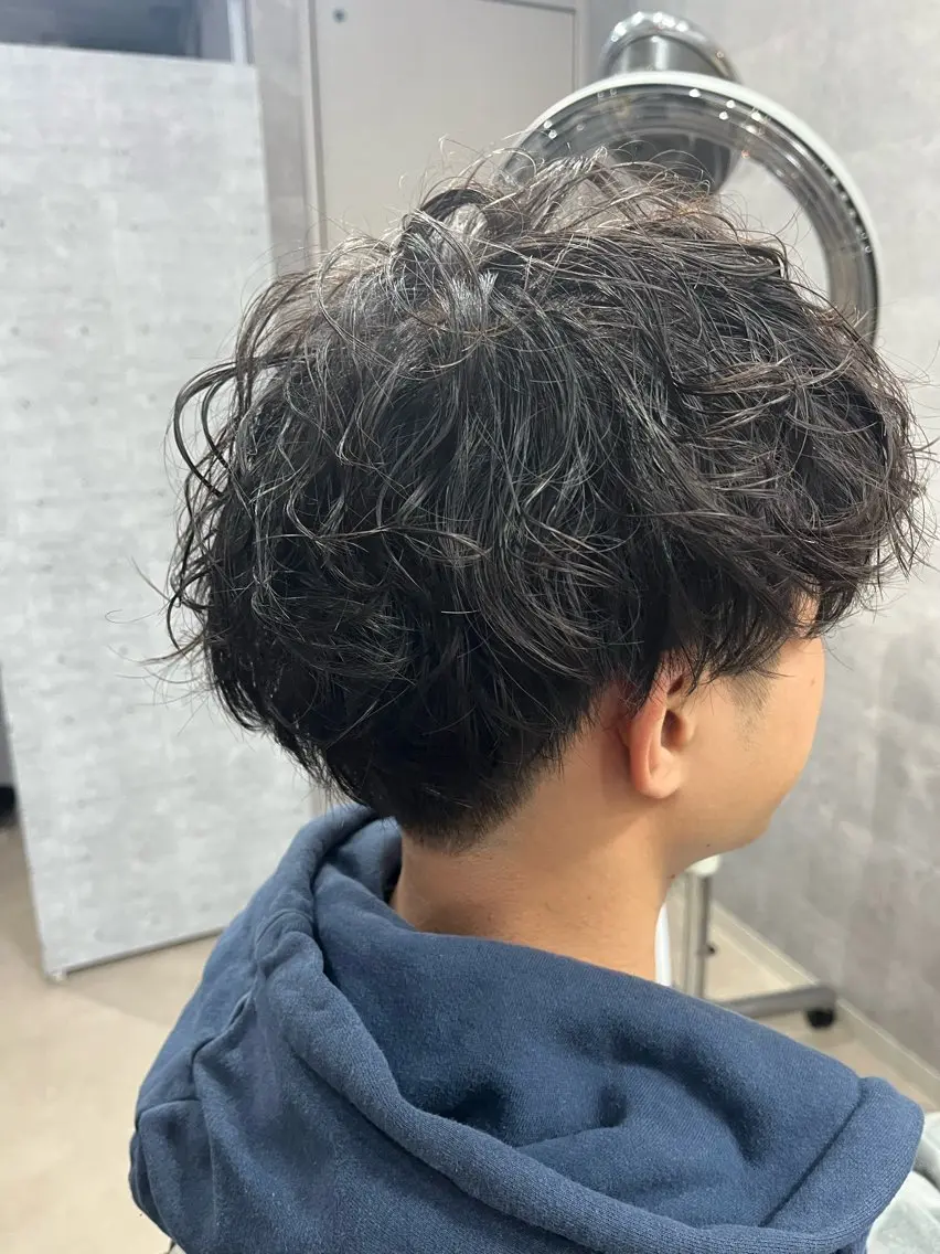 メンズ ヤマモト ヒロミのヘアスタイル