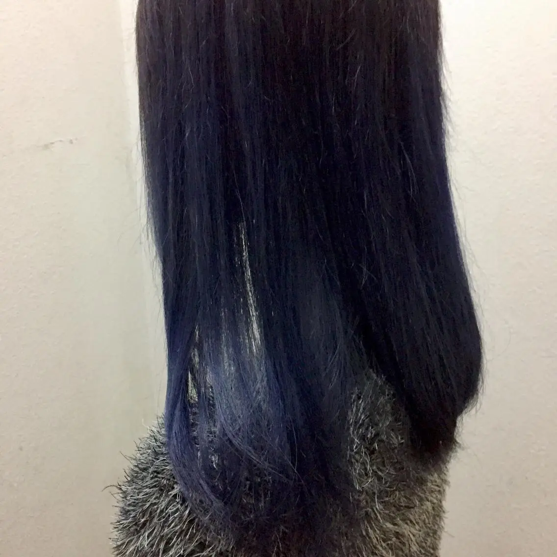 セミロング カラー ブルーカラー グラデーションカラー 美髪・艶髪特化美容師 RYOJIのヘアスタイル