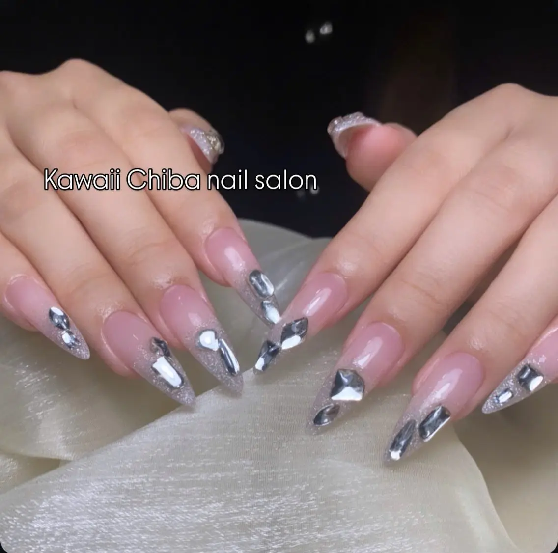 ネイル 韓国ネイル ワンホンネイル Kawaii _Nailのネイルデザイン