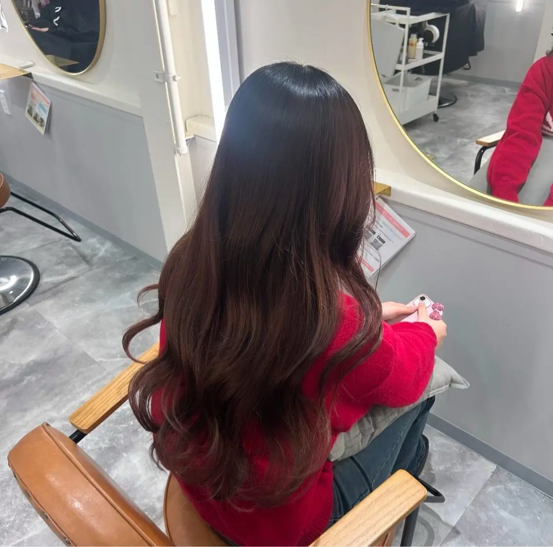 ロング カラー スズナ♡ 透明感カラー✩.*˚のヘアスタイル
