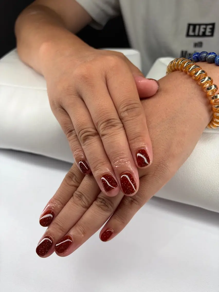 ネイル ハンドネイル eyelash& nailsalonMのネイルデザイン