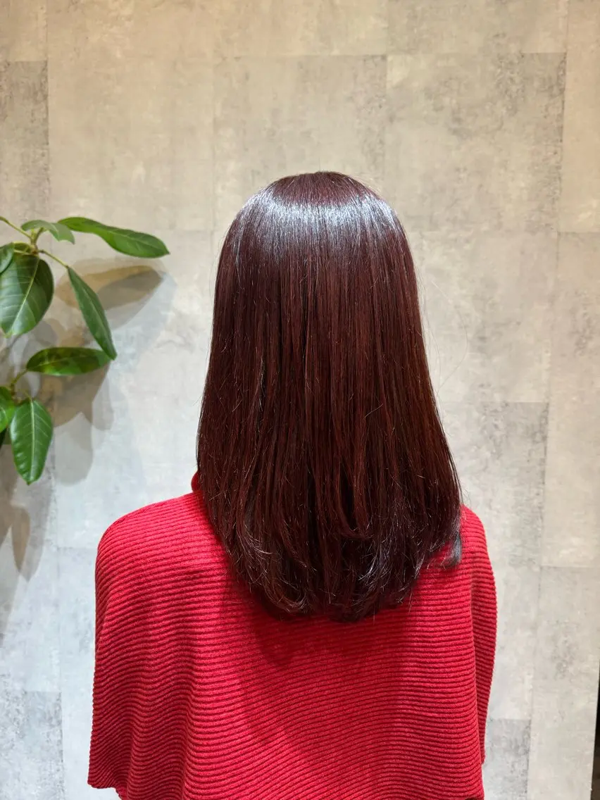 セミロング 【haar】 Hadukiのヘアスタイル