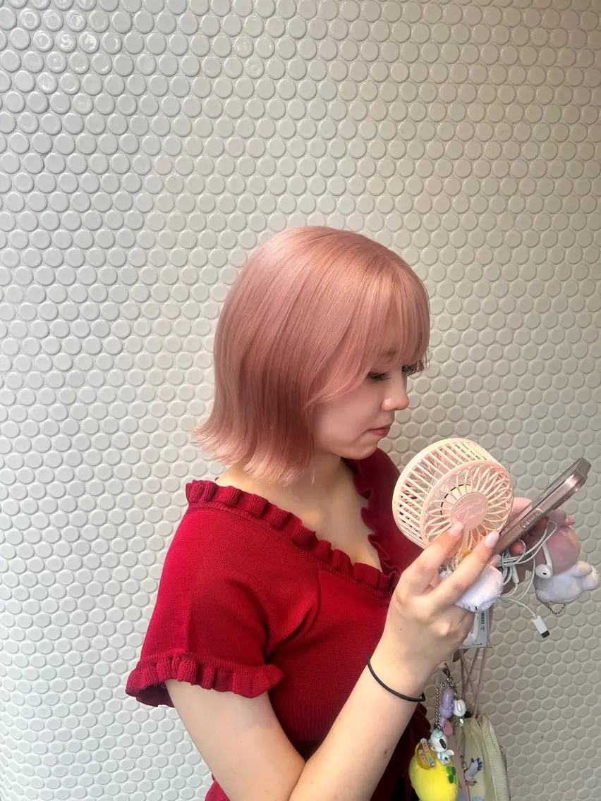カラー ブリーチ kokoro/ レイヤーstyle✭のヘアスタイル
