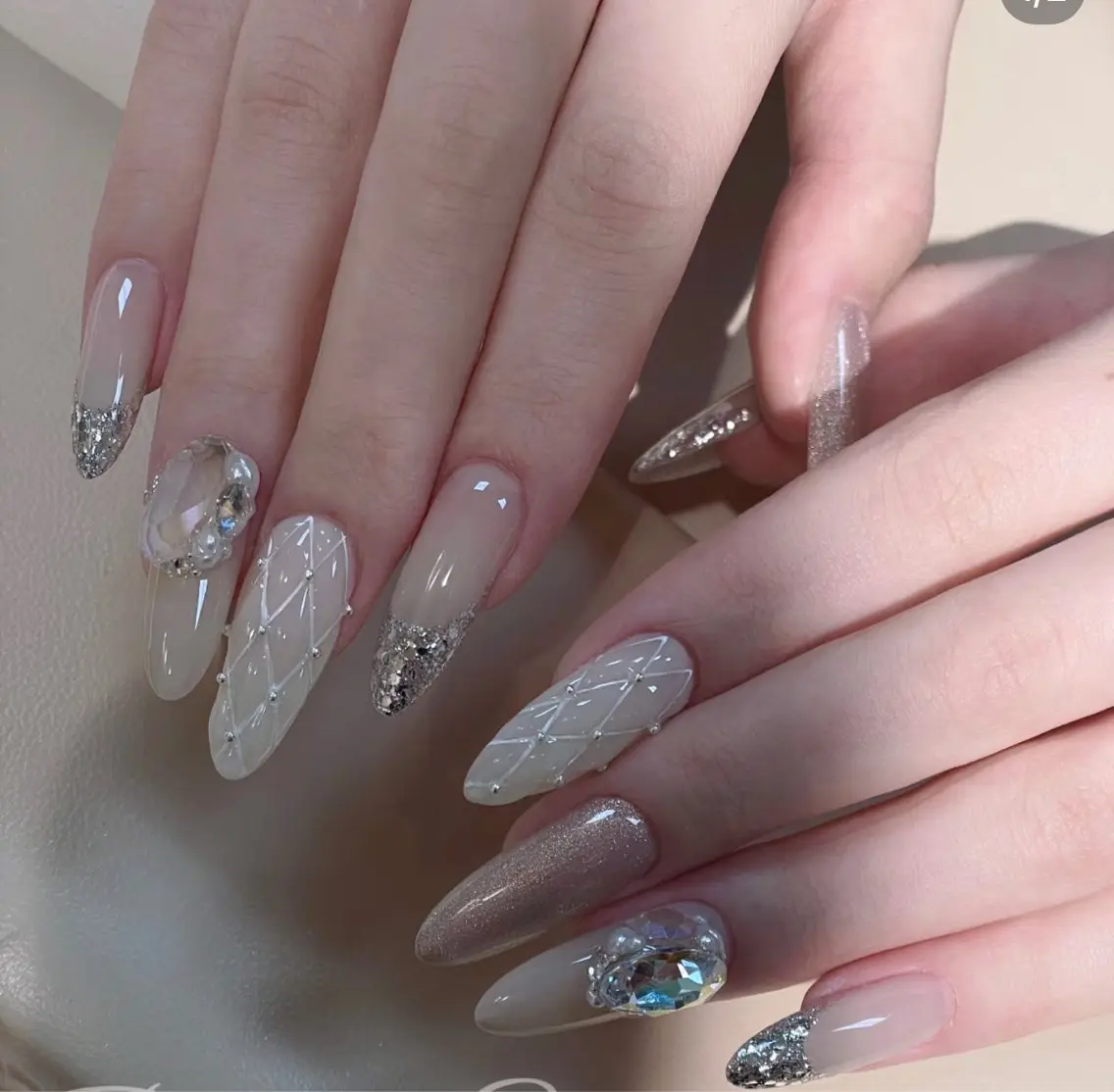 ネイル ハンドネイル 🍑 momo_nailのネイルデザイン
