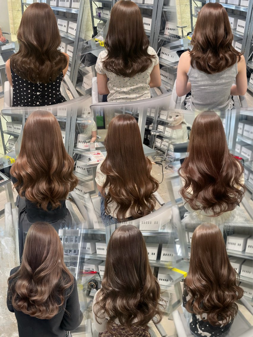 ロング カラー カット ヘアカラー トリートメント ダブルカラー/レイヤ ーカット 🤍ゆきなのヘアスタイル
