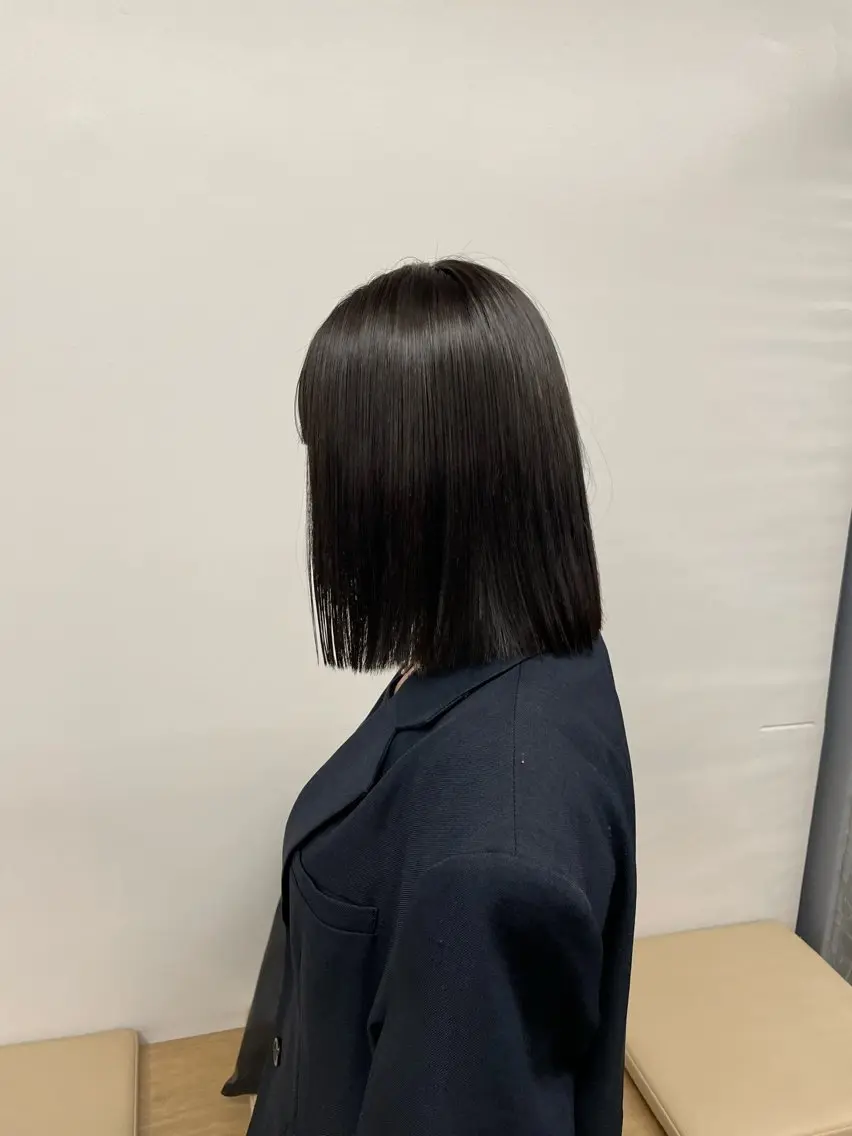 ミディアム カラー 神田 凜音のヘアスタイル