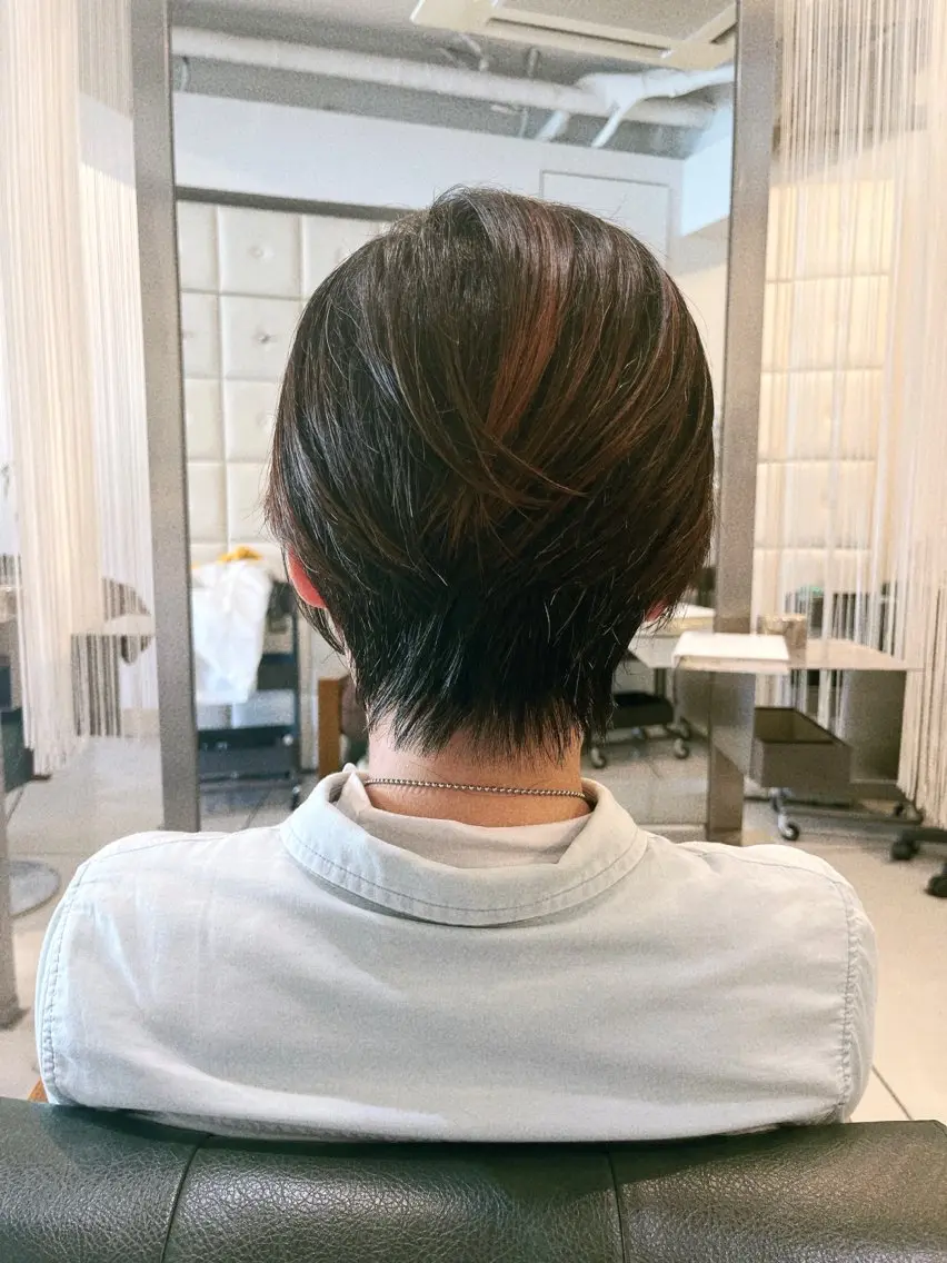 ショート 加藤 麻美のヘアスタイル