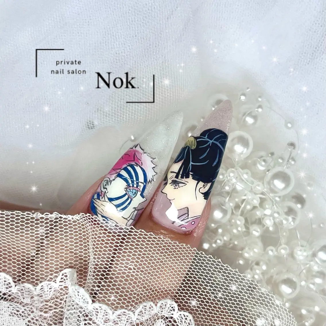 ネイル ハンドネイル 池袋痛ネイル Nok. 渡辺のネイルデザイン