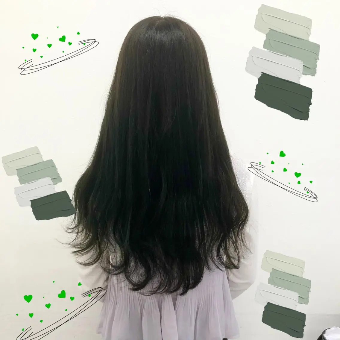 ショート カラー パーマ ヘアアレンジ メンズ キッズ 上品＆韓国風 🥀海心🥀のヘアスタイル