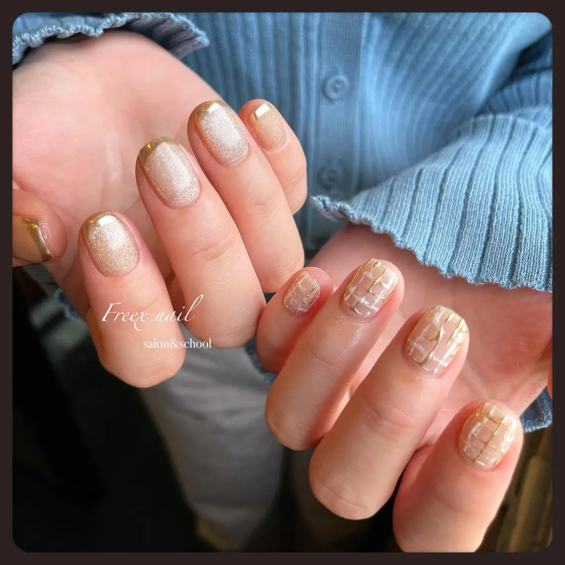 ネイル ハンドネイル フットネイル freex nail /ニュアンス/個性派のネイルデザイン