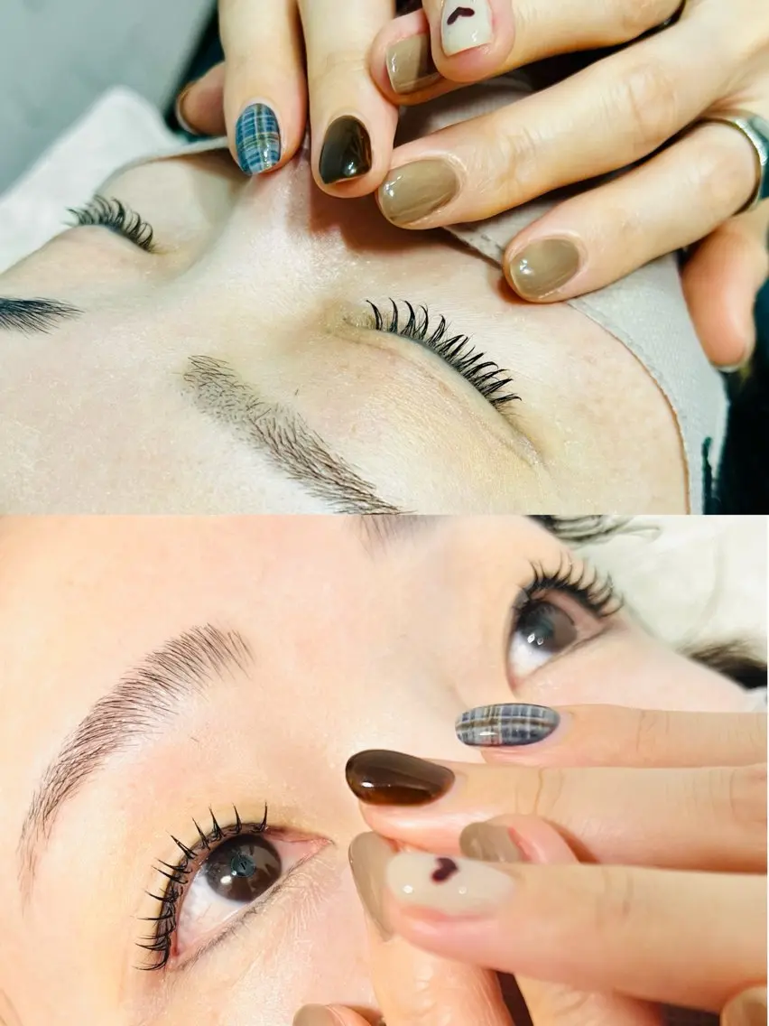 マツエク・マツパ 束感まつ毛 フラットラッシュ セクシー マツエク eyelash presh yukaのマツエク・マツパデザイン