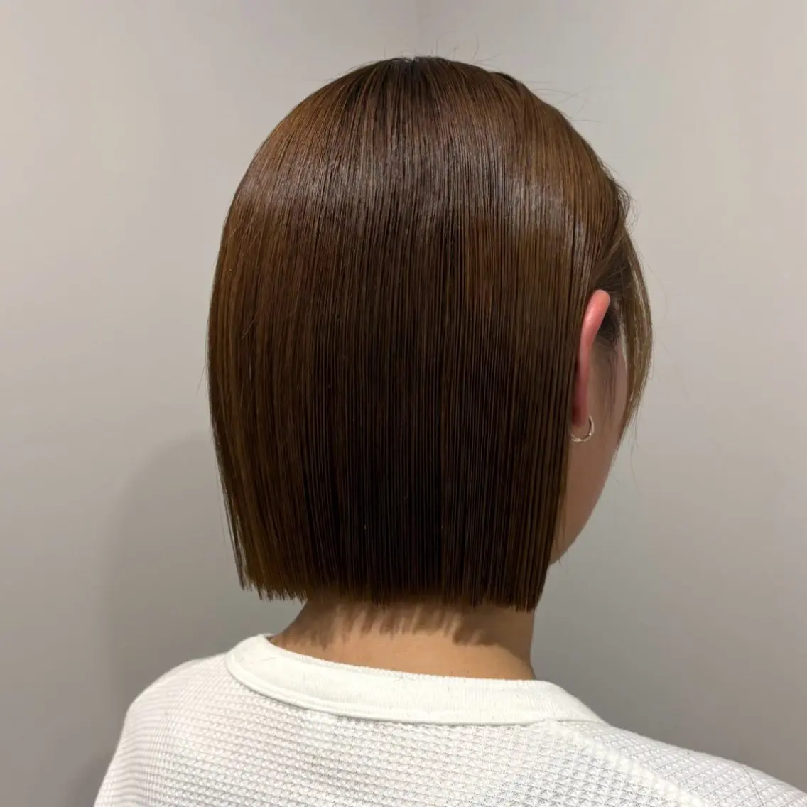 ショート ボブ トリートメント カット トリートメント ボブ/外国人風カラー 🩵mikiのヘアスタイル