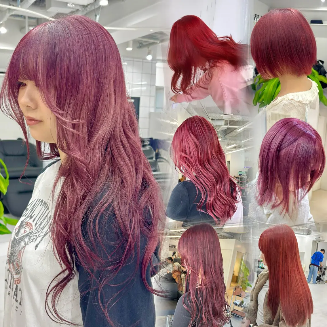 ミディアム カラー カット ヘアカラー トリートメント ヘアセット 🎗副店長/井上 竜 ブリーチ指名No.1のヘアスタイル