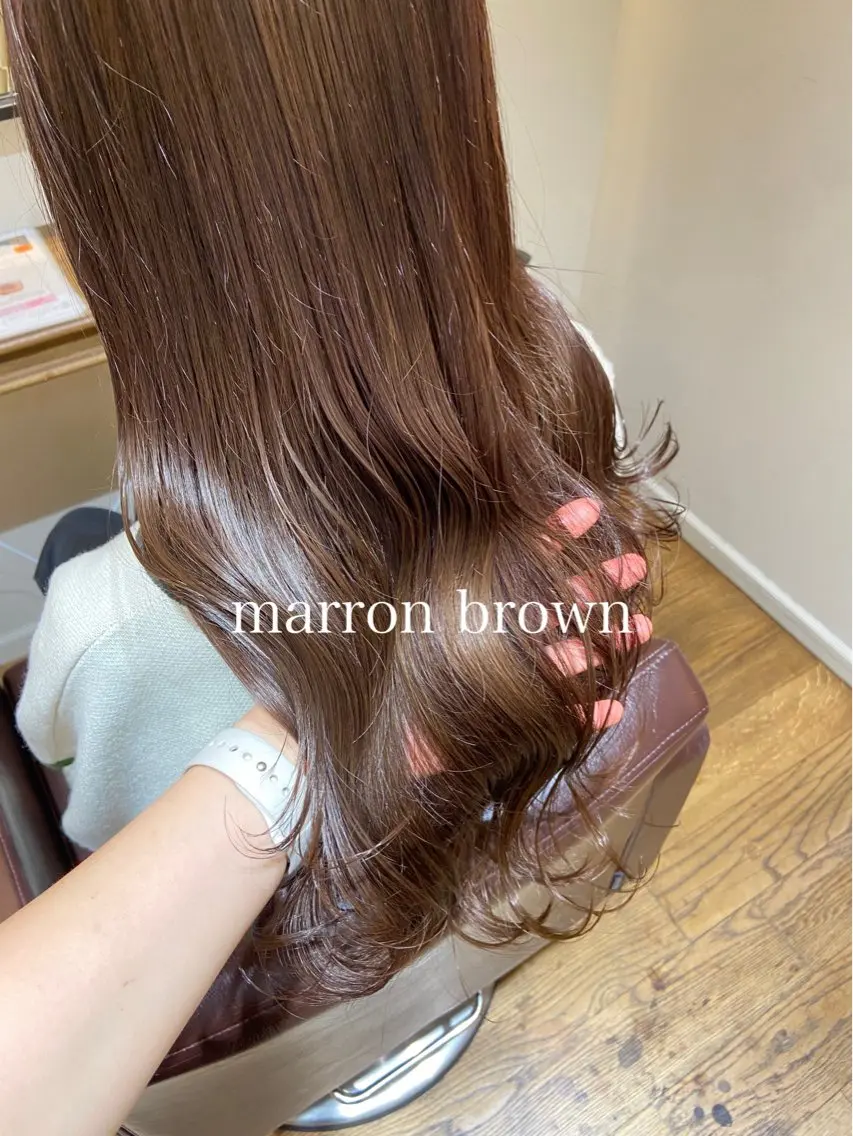 ロング カット ヘアカラー 透明感カラー🎀 tasty/makoのヘアスタイル