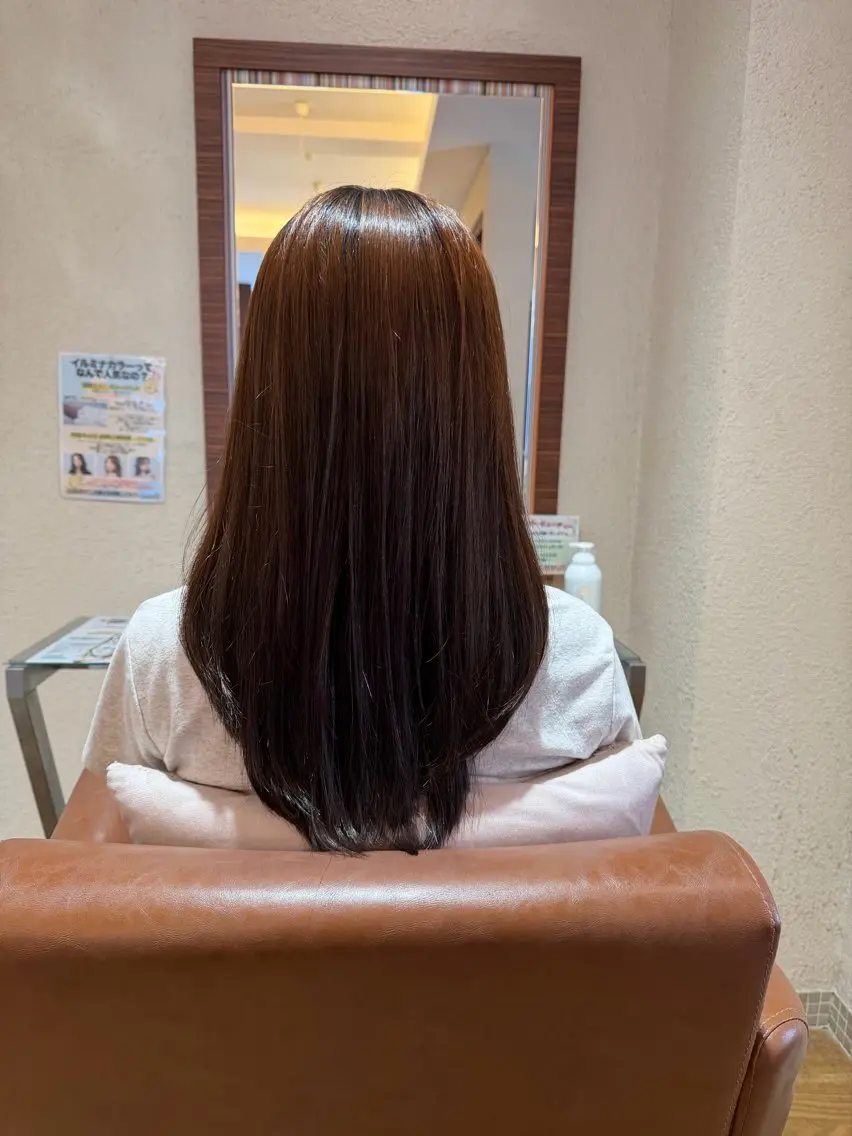 ロング 一岡 小幸のヘアスタイル