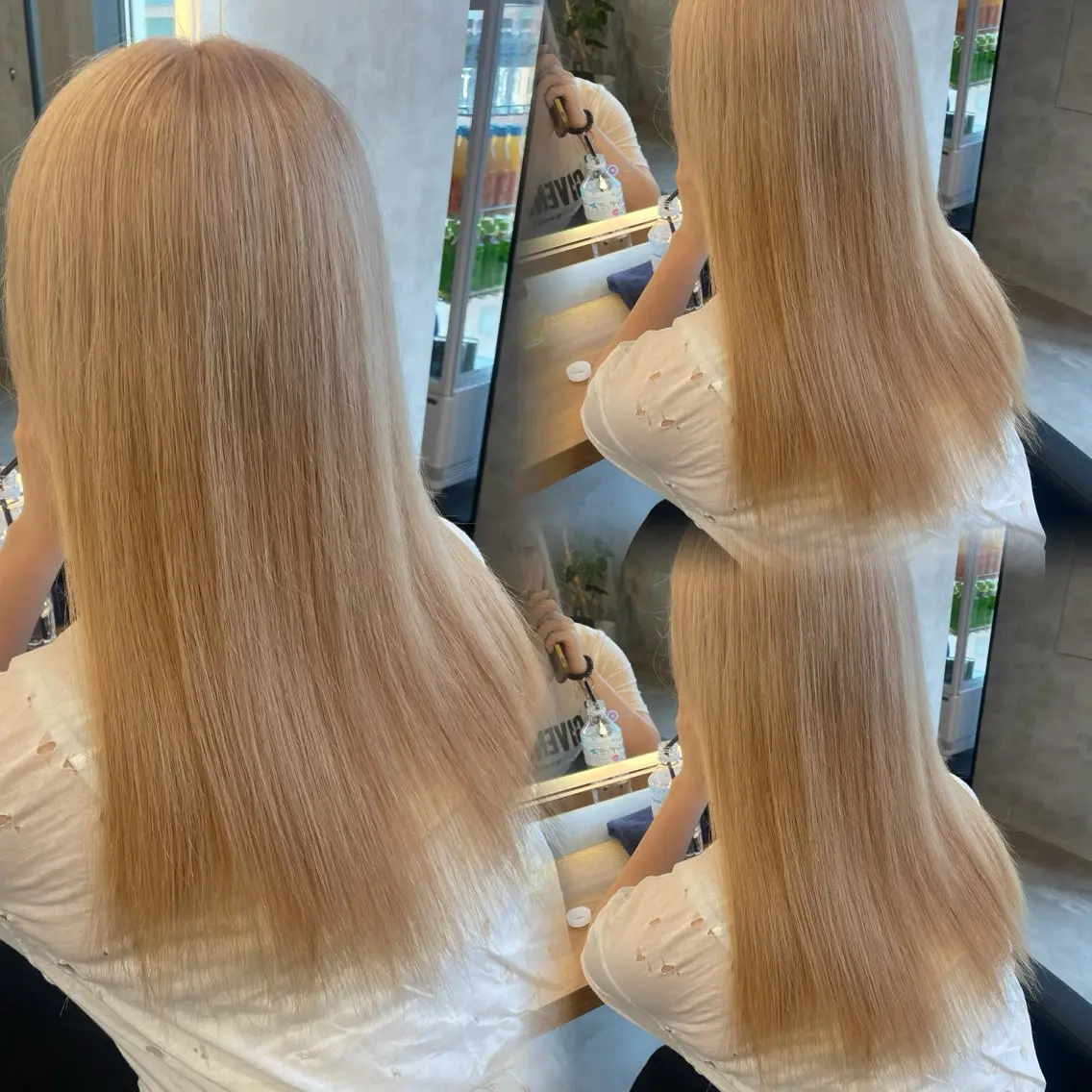 ロング カラー ヘアカラー トリートメント 透明感カラー/推しカ ラー☁️JURAのヘアスタイル