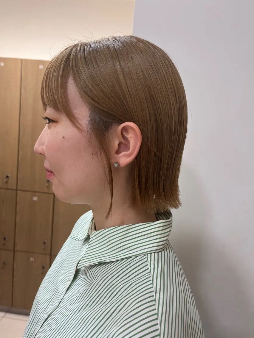 ショート ボブ 櫻間 彩心のヘアスタイル