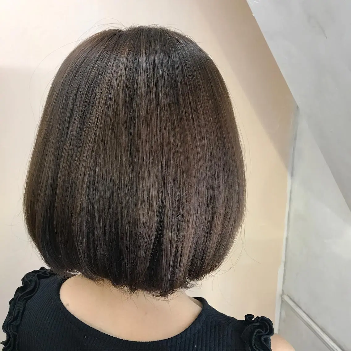 ショート カラー ブラウンカラー マットブラウン HairMake 3 🐬NANAMIのヘアスタイル