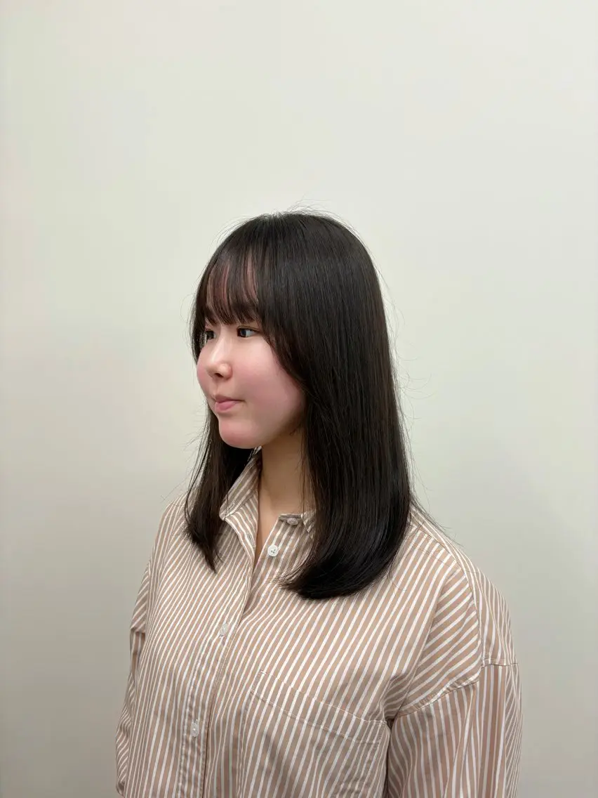 ミディアム 顔周りカット Koya ショート/ボブのヘアスタイル