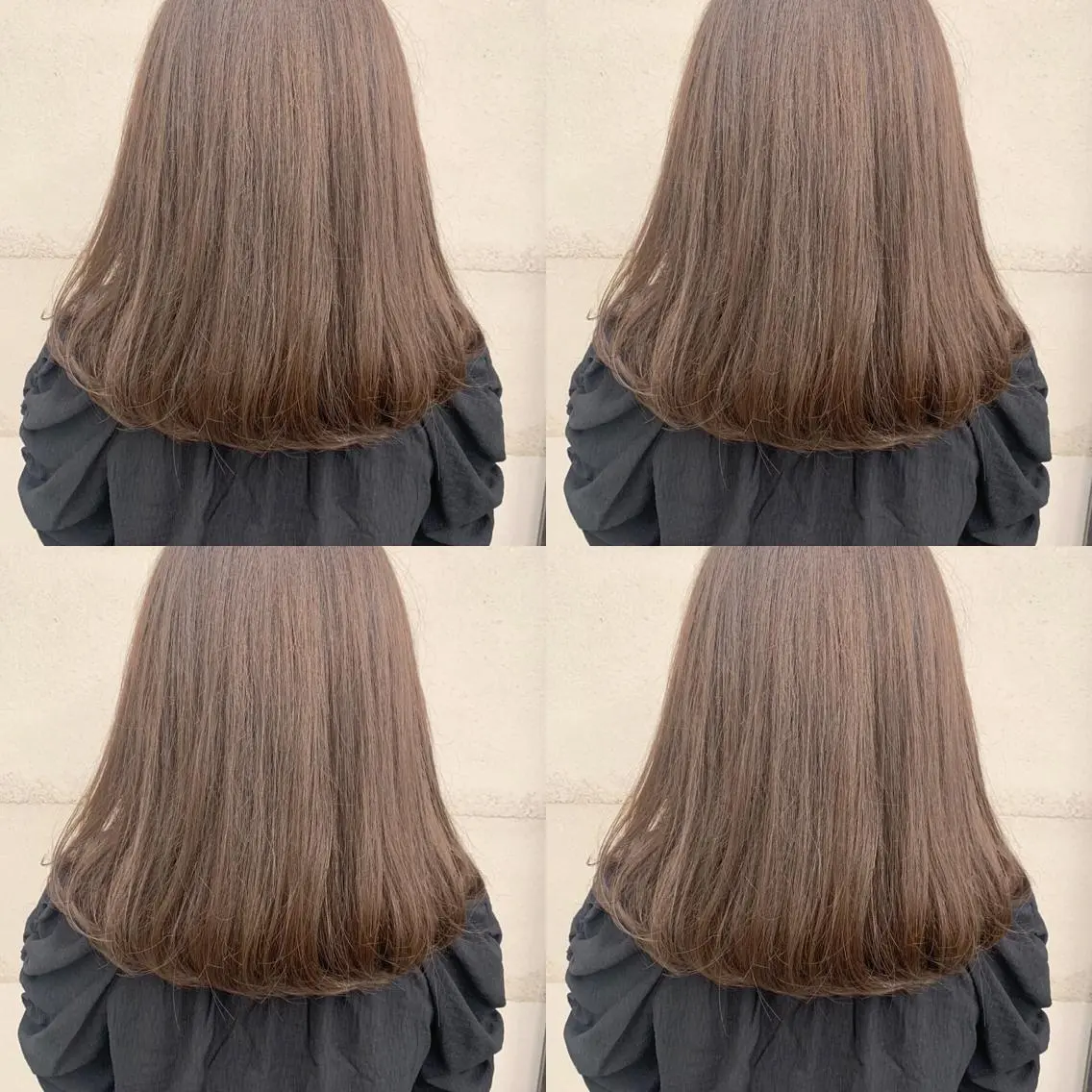 ミディアム カラー 透明感カラー✂︎ YUKAのヘアスタイル
