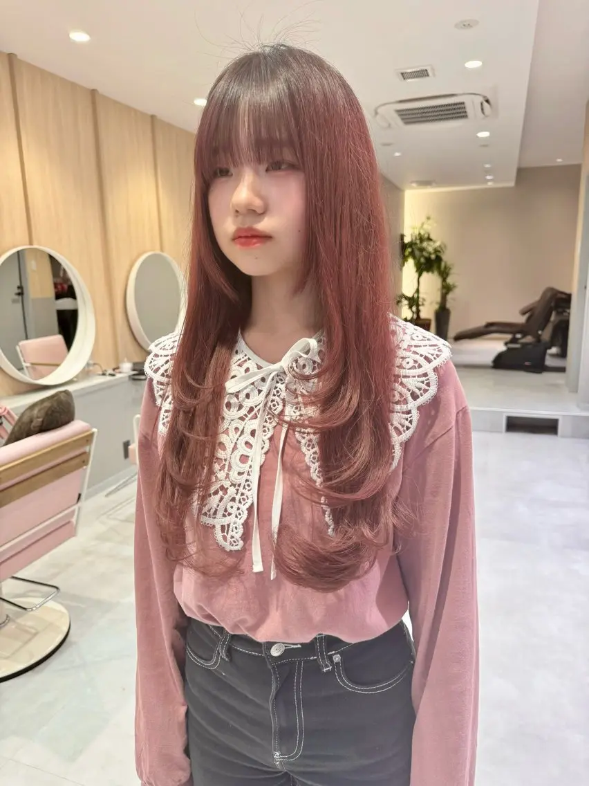 ロング カラー カット ヘアカラー トリートメント ヘアセット ✂️似合わせの魔術師 石田一樹✂️のヘアスタイル
